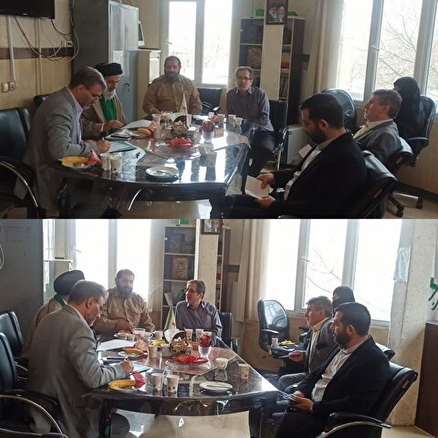 برگزاری جلسه شورای اداری ستاد توسعه و بازسازی عتبات عالیات استان همدان