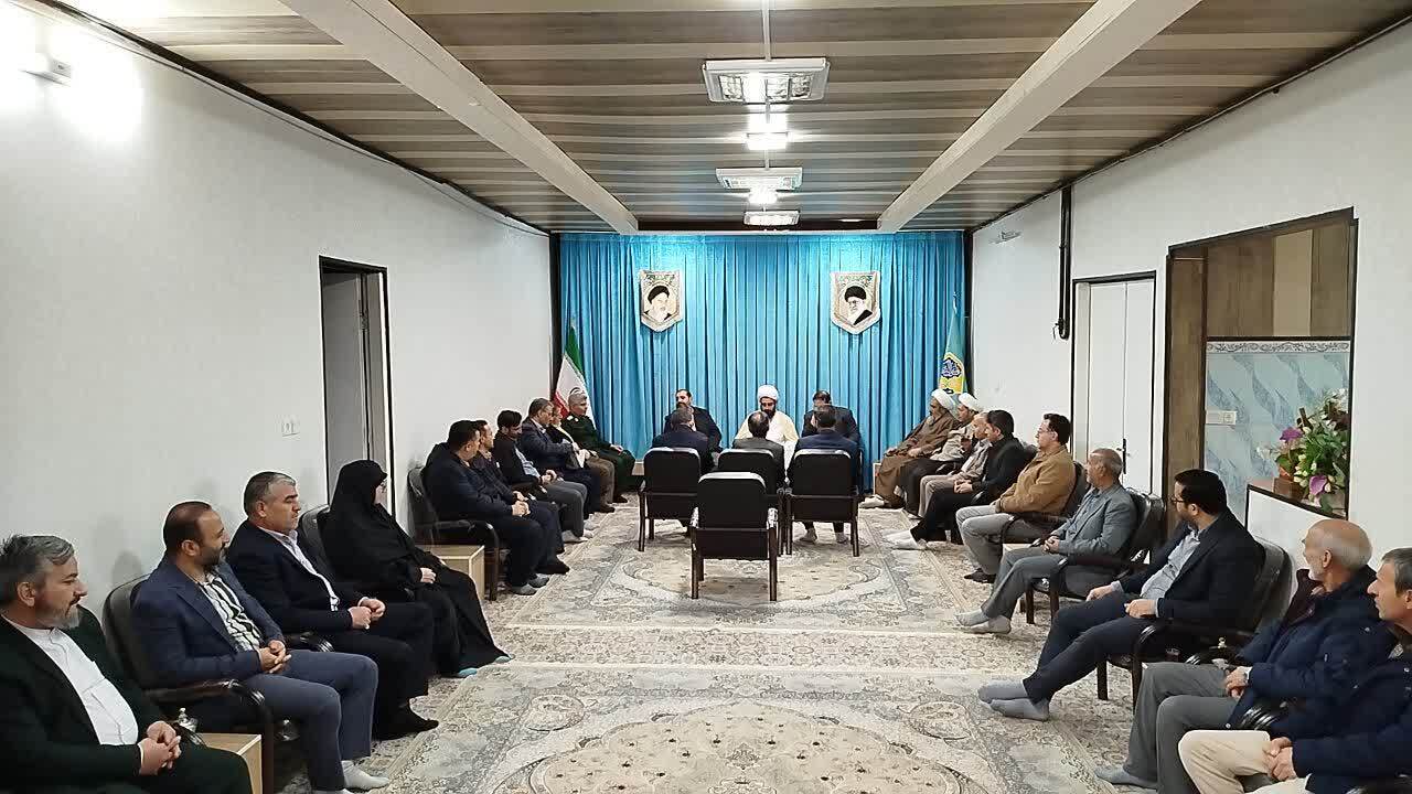 تکریم و معارفه مسئول ستاد عتبات عالیات شهرستان فامنین